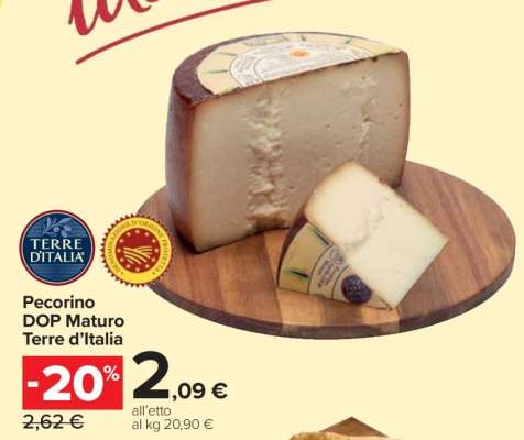 Pecorino DOP Maturo Terre d’Italia