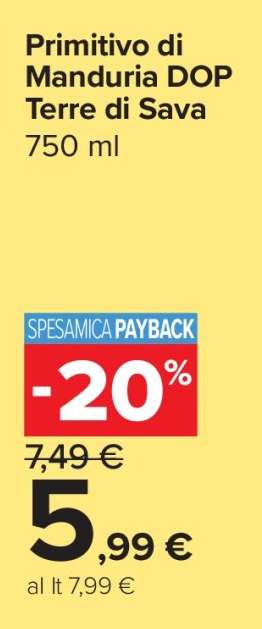 Primitivo di Manduria DOP Terre di Sava