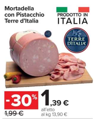 Mortadella con Pistacchio Terre d’Italia