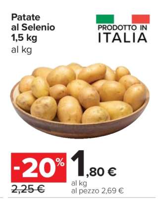 Patate al Selenio