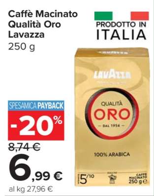 Caffè Macinato Qualità Oro Lavazza