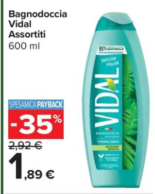 Bagnodoccia Vidal Assortiti