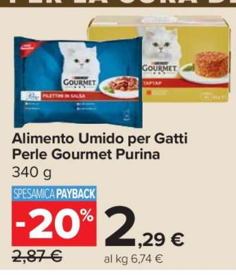 Alimento Umido per Gatti Perle Gourmet Purina