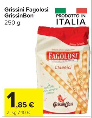 GRISSINI FAGOLOSI GRISSINBON