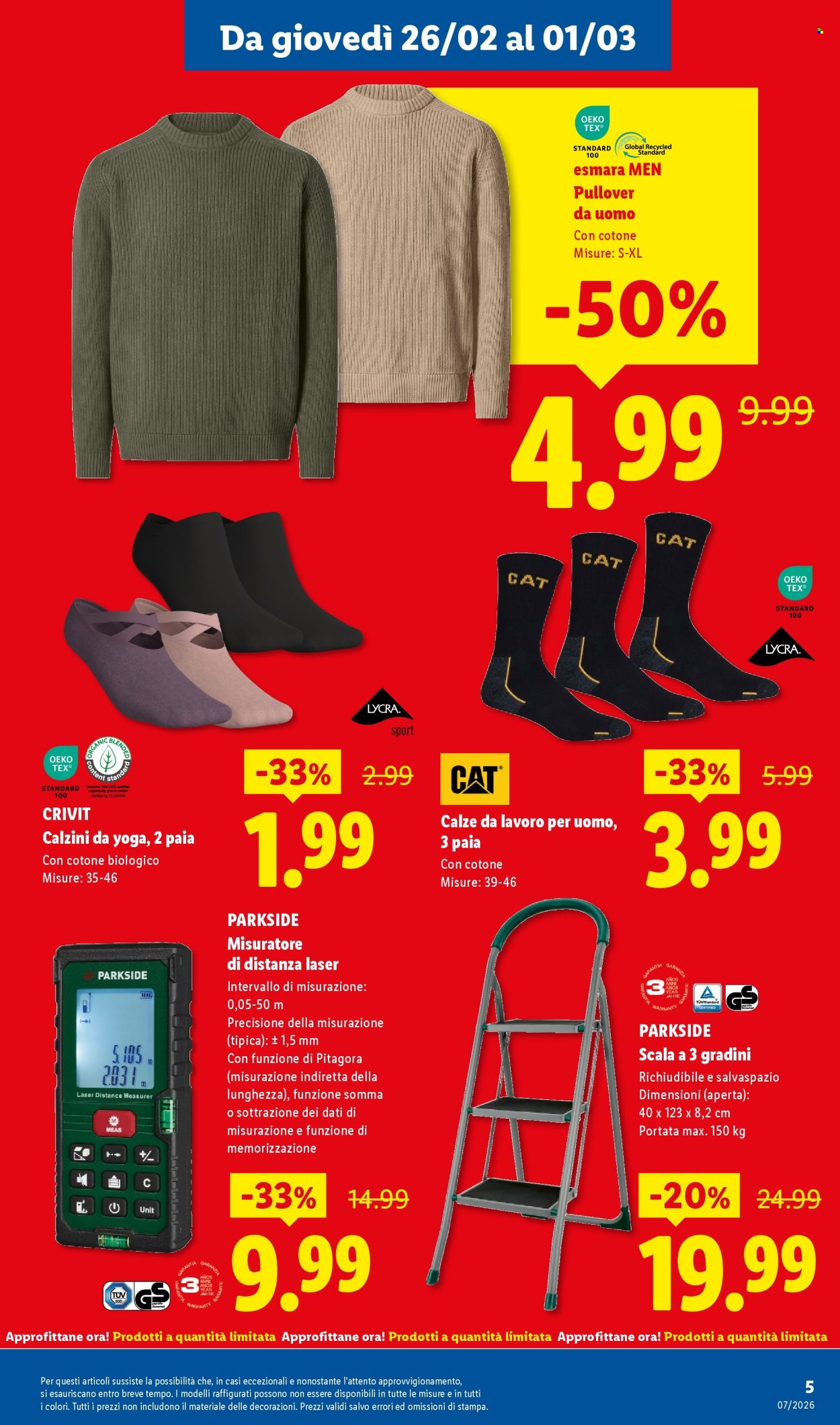 Volantino Lidl - 26/2/2026 - 1/3/2026. Pagina 5