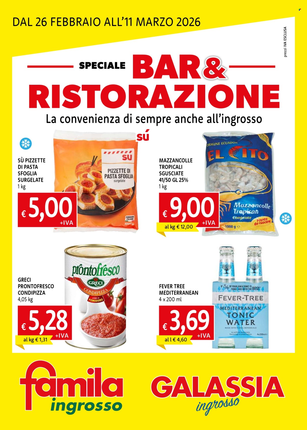 Volantino Famila - 26/2/2026 - 11/3/2026. Pagina 1