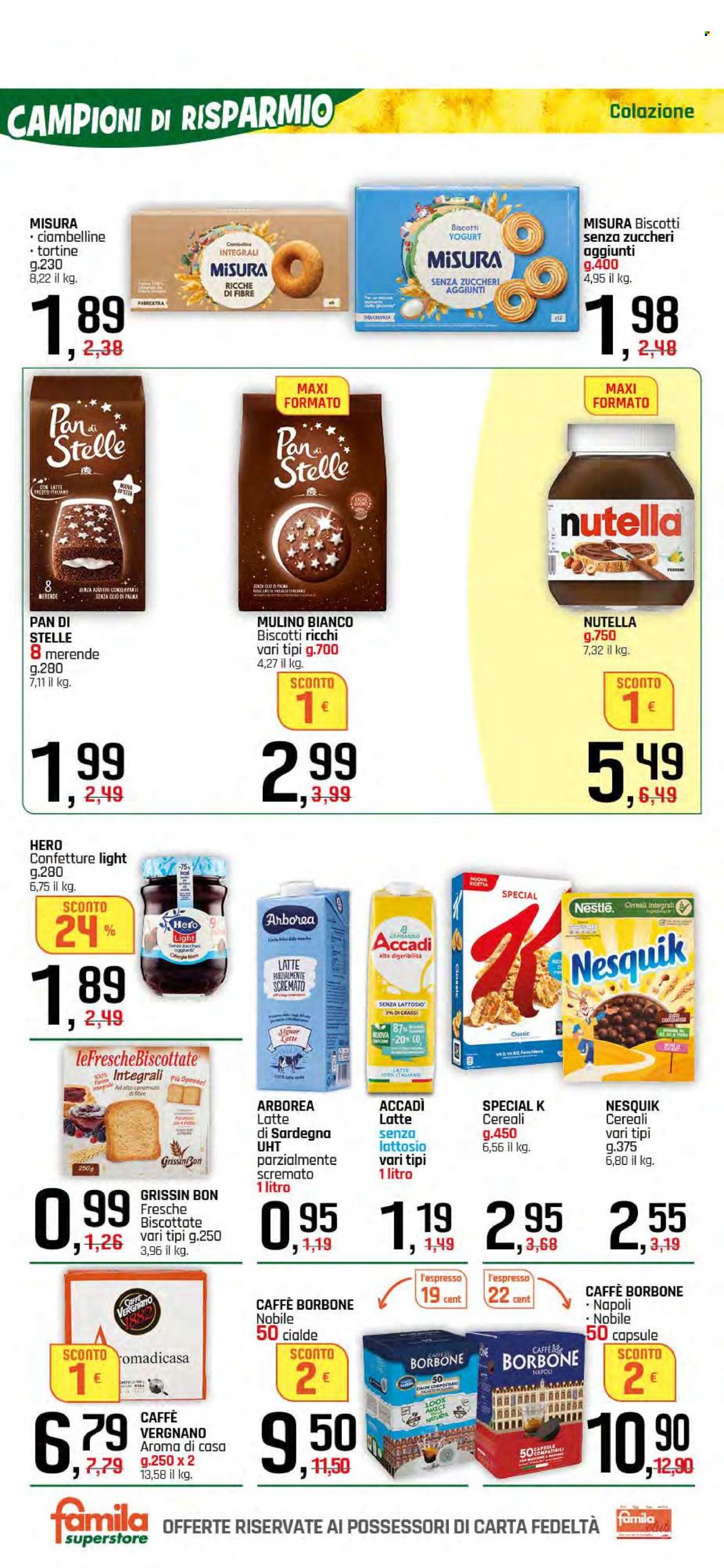 Volantino Famila - 26/2/2026 - 8/3/2026. Pagina 13