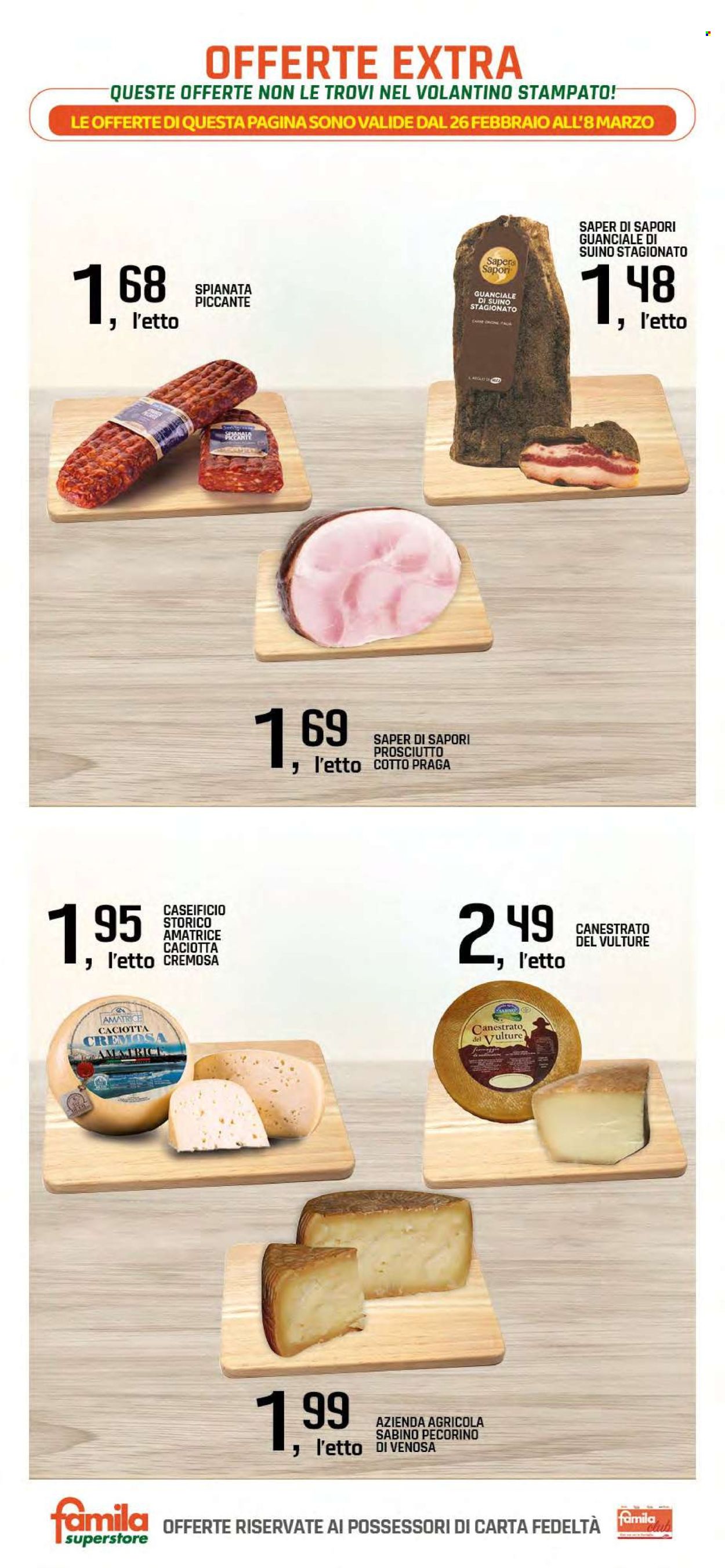 Volantino Famila - 26/2/2026 - 8/3/2026. Pagina 18