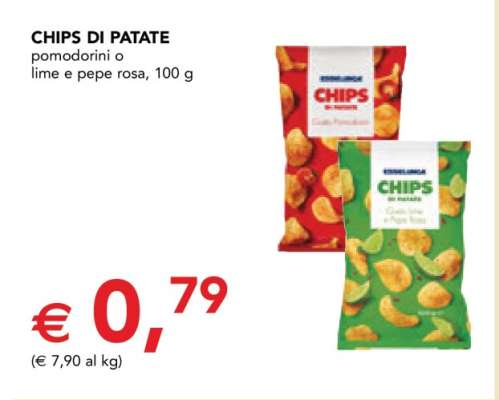 CHIPS DI PATATE