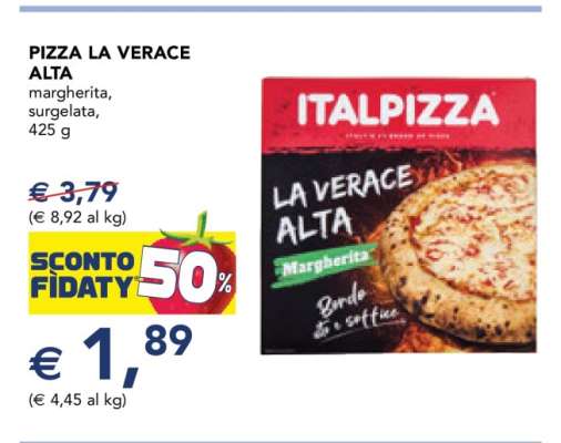 PIZZA LA VERACE ALTA