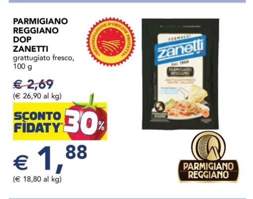 PARMIGIANO REGGIANO DOP ZANETTI