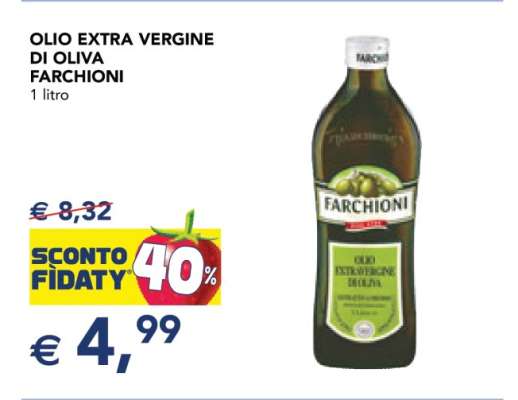 Olio Extra Vergine di Oliva Farchioni