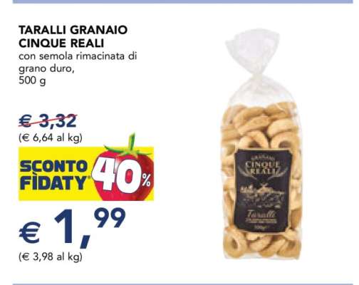 TARALLI GRANAIO CINQUE REALI