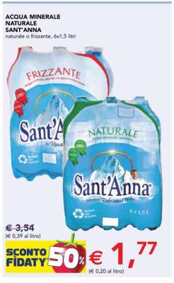 Acqua Minerale Naturale Sant'Anna
