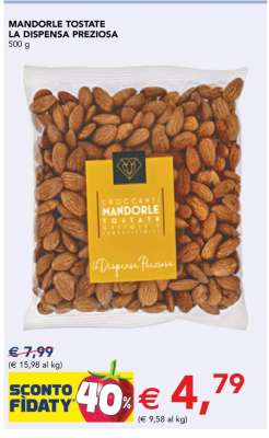 Mandorle Tostate La Dispensa Preziosa