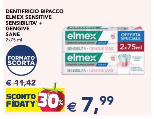 DENTIFRICIO BIPACCO ELMEX SENSITIVE SENSIBILITA’ + GENGIVE SANE