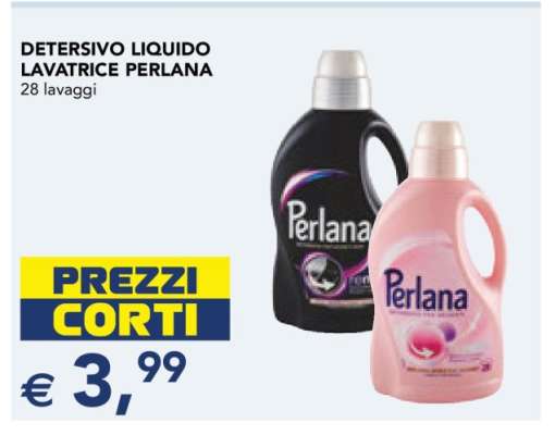 Detersivo Liquido Lavatrice Perlana