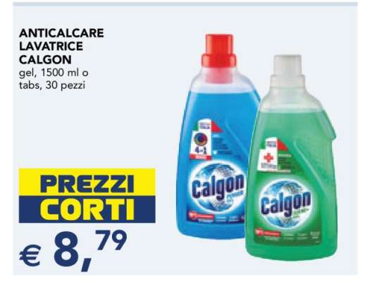 Anticalcare Lavatrice Calgon