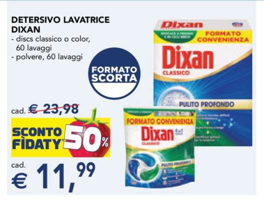 Detersivo Lavatrice Dixan
