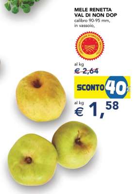MELE RENETTA VAL DI NON DOP
