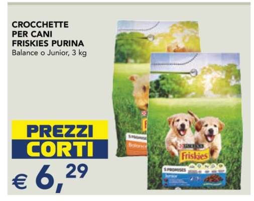CROCCHETTE PER CANI FRISKIES PURINA