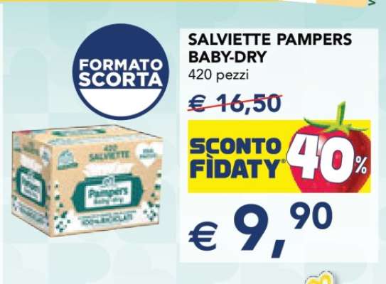 Salviette Pampers Baby-Dry
