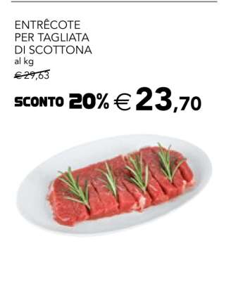 ENTRÊCOTE PER TAGLIATA DI SCOTTONA