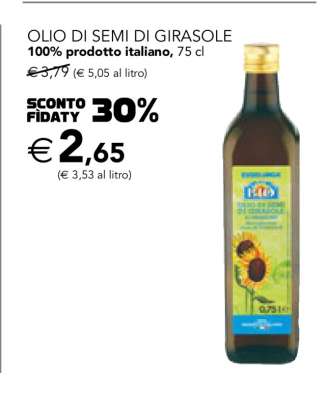 Olio di semi di girasole