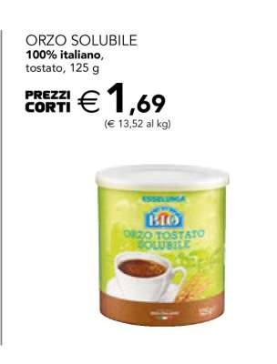 Orzo solubile