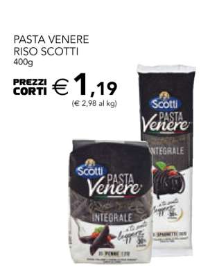 PASTA VENERE RISO SCOTTI