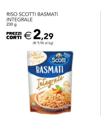 RISO SCOTTI BASMATI INTEGRALE