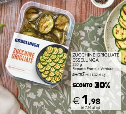 Zucchine Grigliate Esselunga