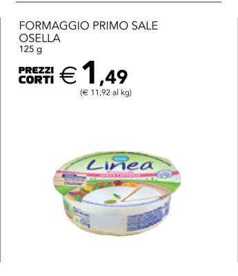 FORMAGGIO PRIMO SALE OSELLA
