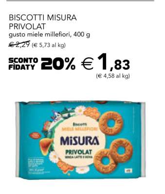 BISCOTTI MISURA PRIVOLAT