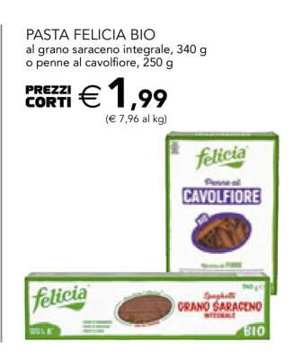 PASTA FELICIA BIO
