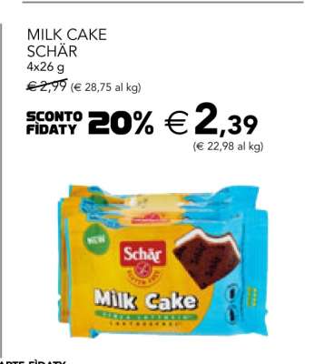 MILK CAKE SCHÄR