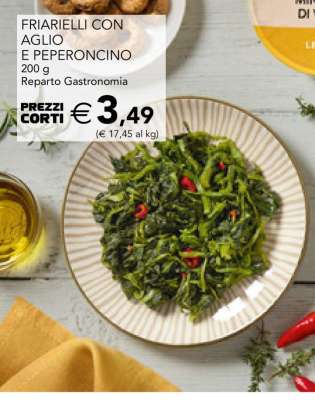 FRIARIELLI CON AGLIO E PEPERONCINO