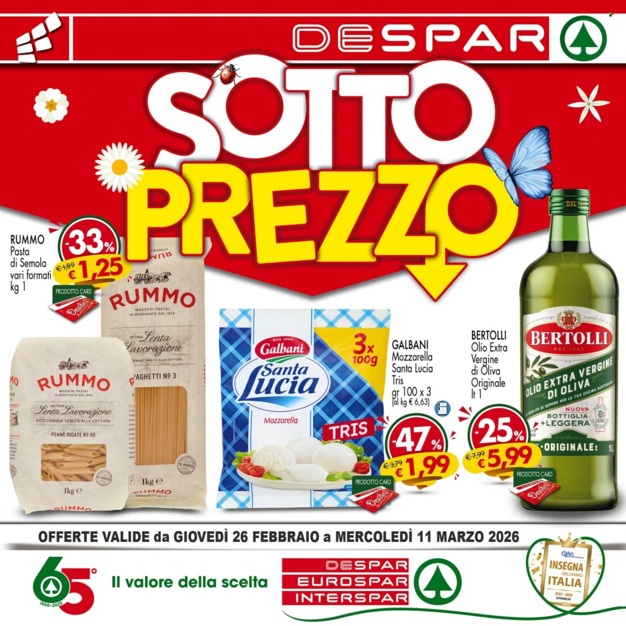 Volantino Interspar - 26/2/2026 - 11/3/2026. Pagina 1