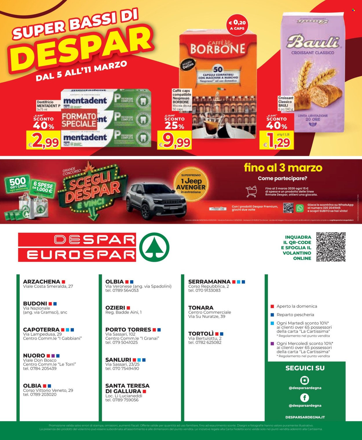 Volantino Despar - 26/2/2026 - 11/3/2026. Pagina 20