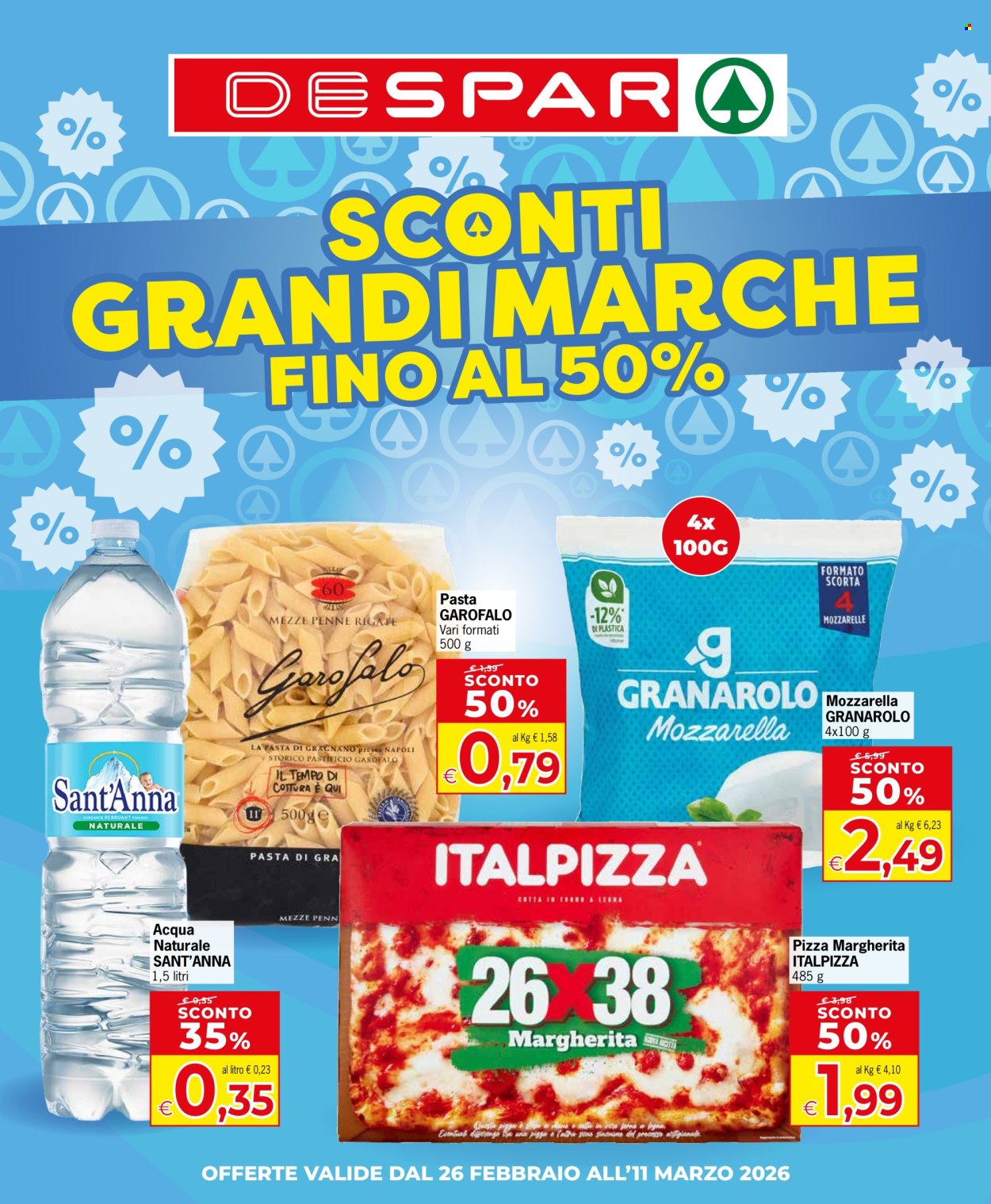 Volantino Despar - 26/2/2026 - 11/3/2026. Pagina 1