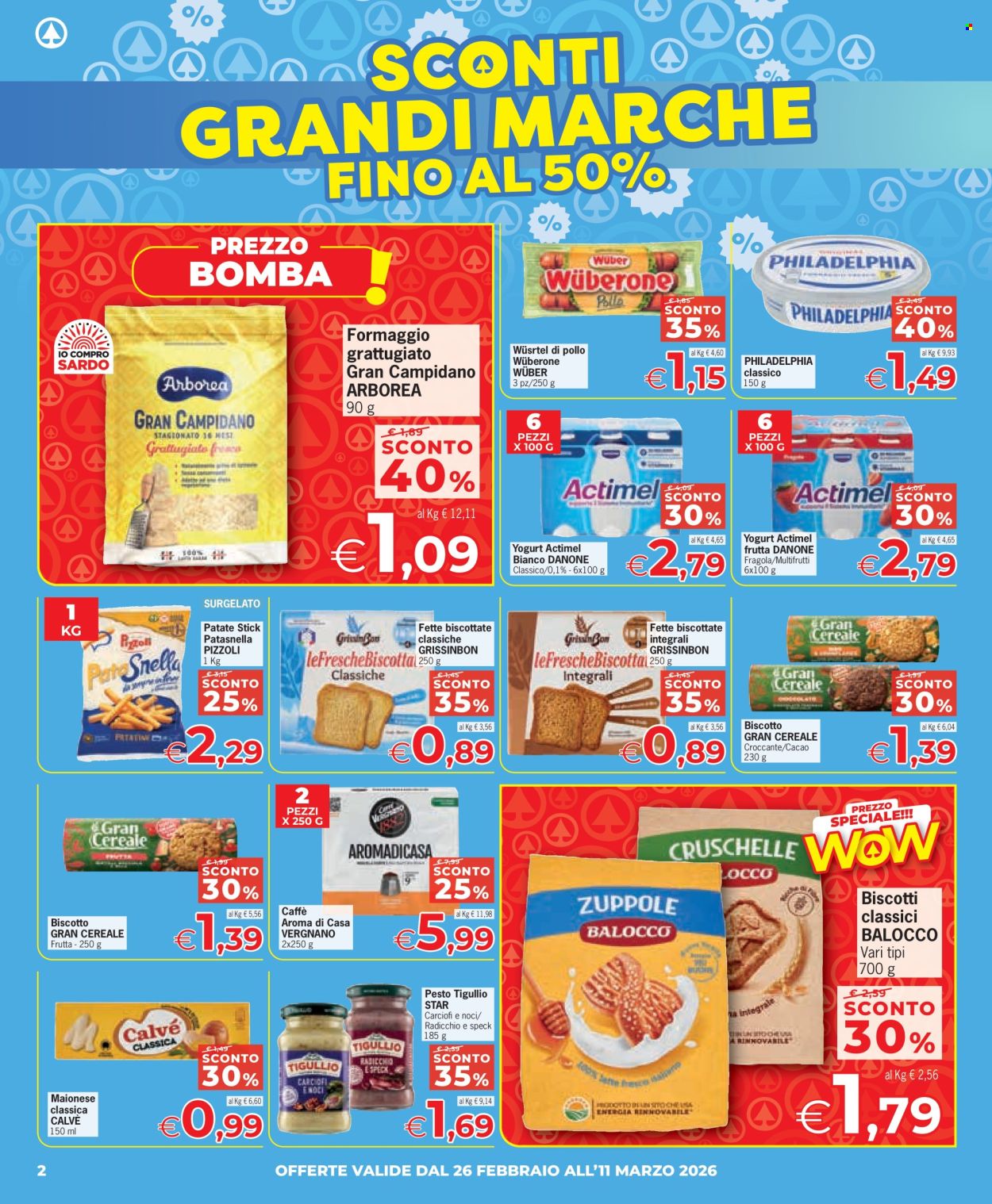 Volantino Eurospar - 26/2/2026 - 11/3/2026. Pagina 2