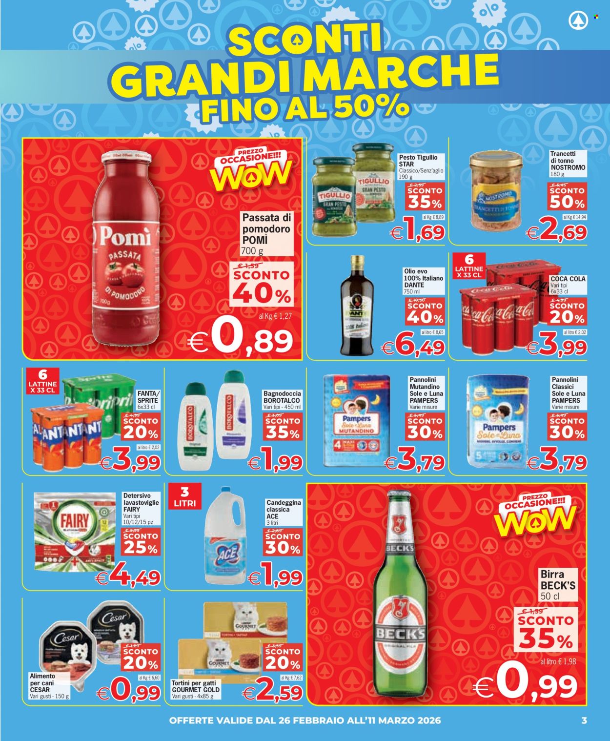 Volantino Eurospar - 26/2/2026 - 11/3/2026. Pagina 3