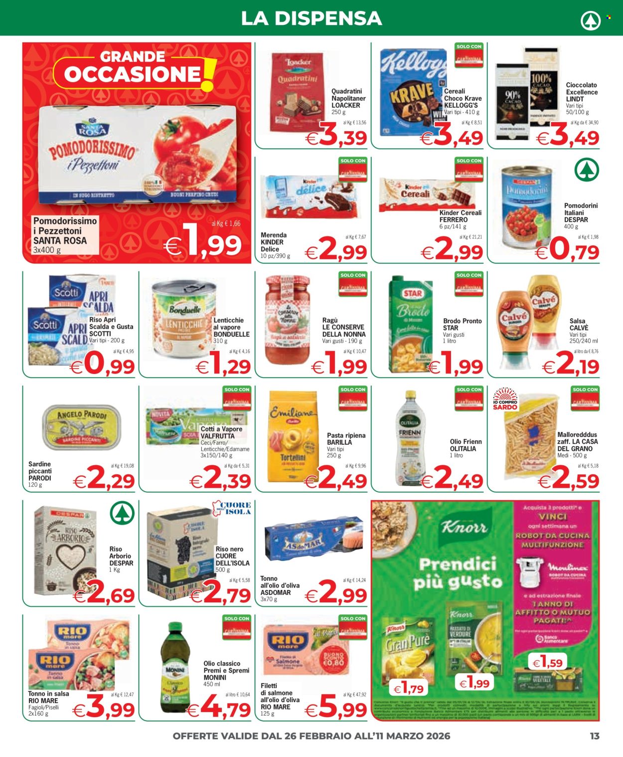 Volantino Eurospar - 26/2/2026 - 11/3/2026. Pagina 13