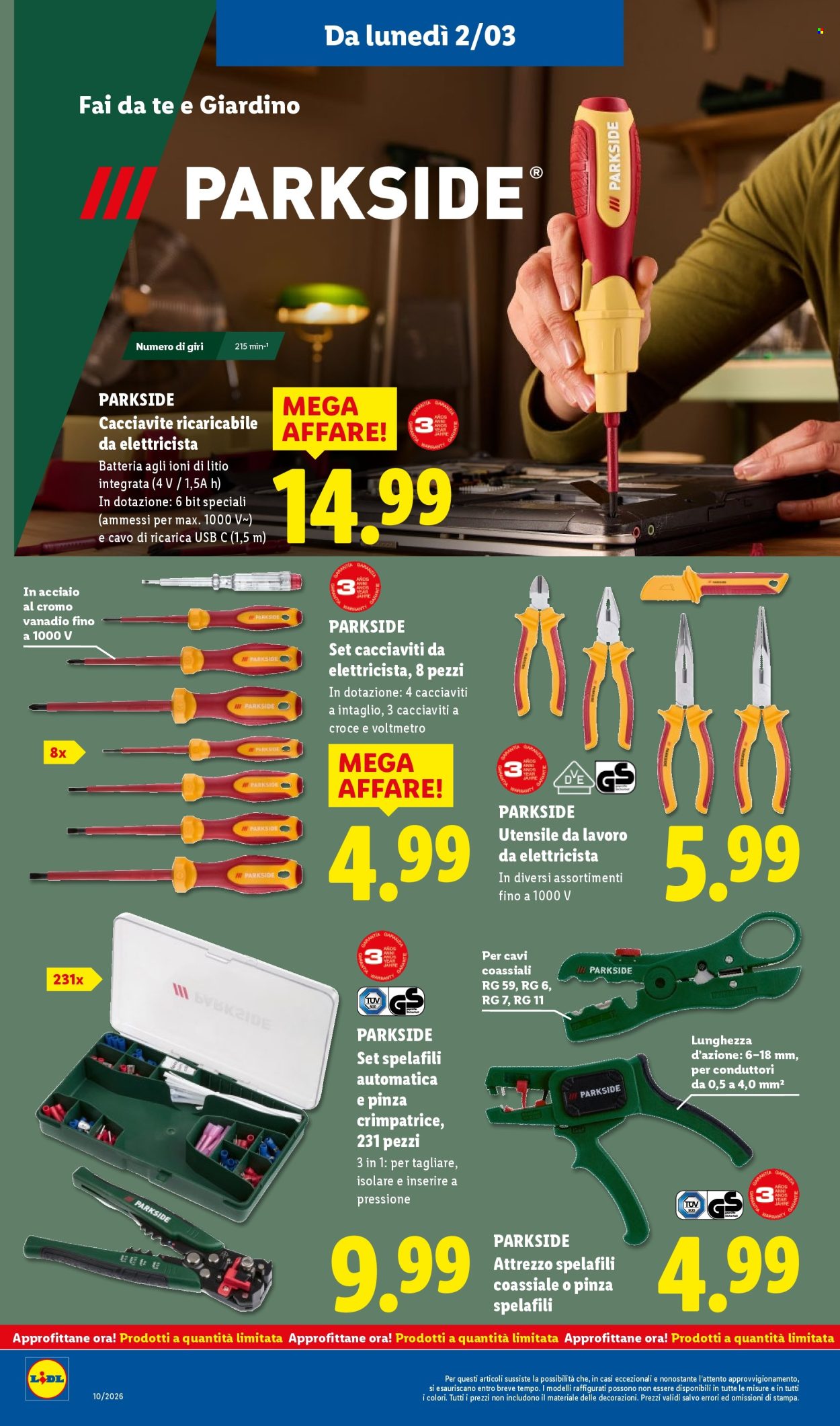 Volantino Lidl - 2/3/2026 - 8/3/2026. Pagina 32