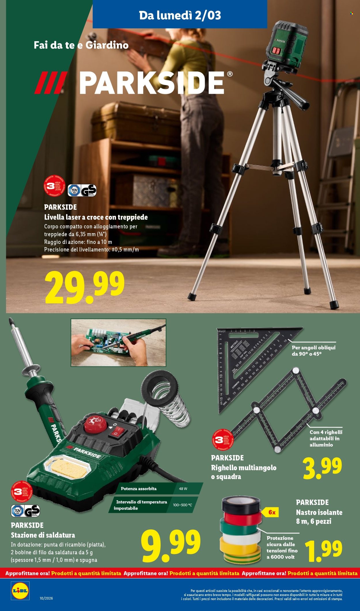 Volantino Lidl - 2/3/2026 - 8/3/2026. Pagina 34