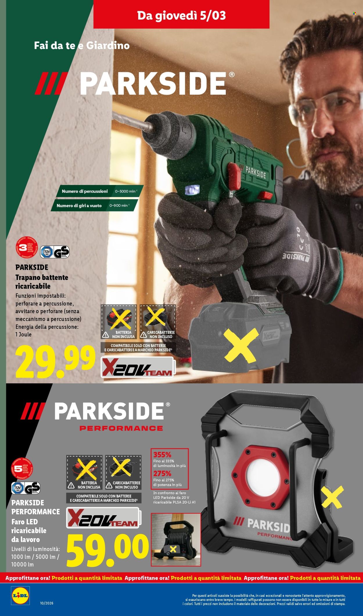 Volantino Lidl - 2/3/2026 - 8/3/2026. Pagina 47