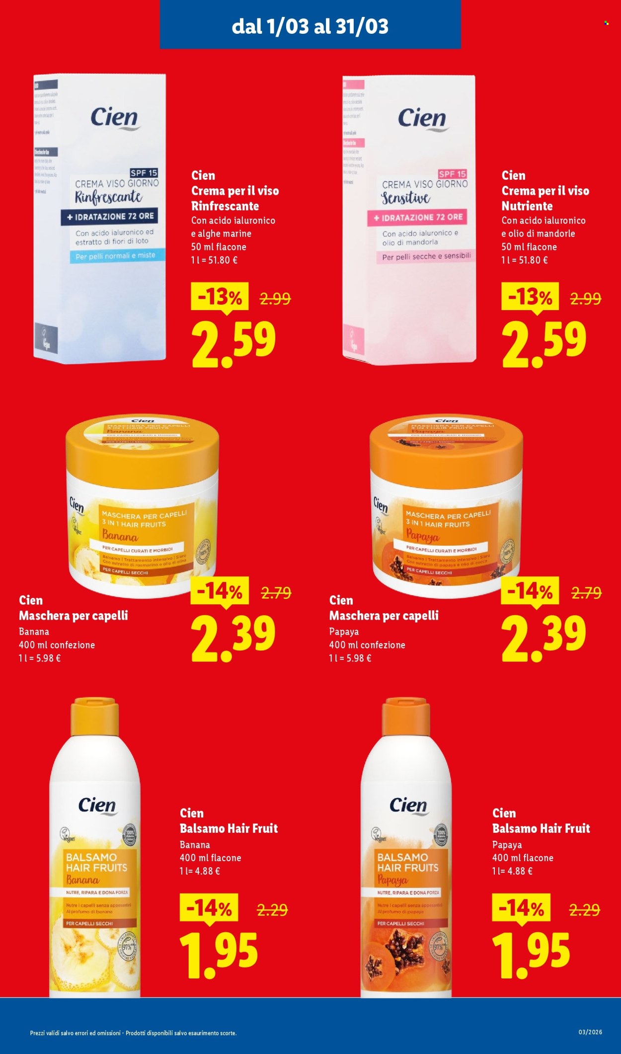 Volantino Lidl - 1/3/2026 - 31/3/2026. Pagina 13