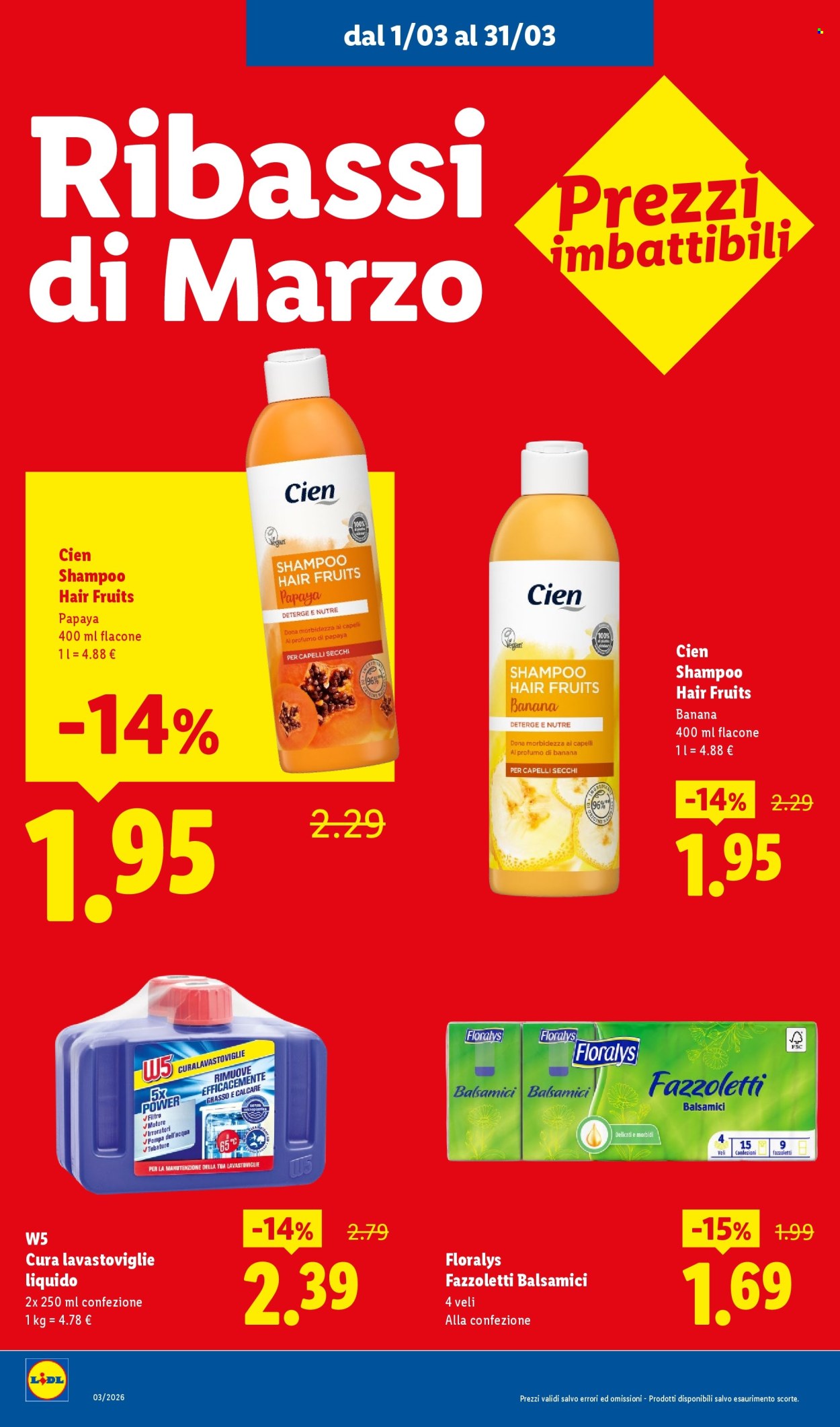 Volantino Lidl - 1/3/2026 - 31/3/2026. Pagina 14
