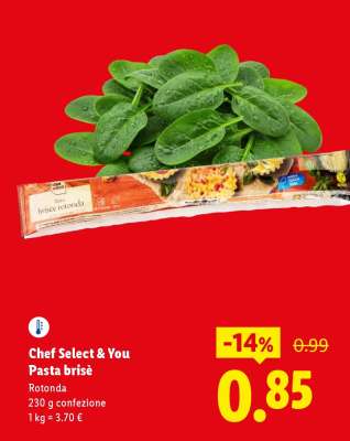 Chef Select & You Pasta brisè