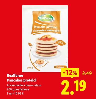 Realforno Pancakes proteici